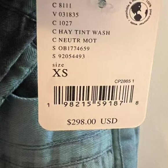 NWT We The Free Heritage Quilted Shirt Jacket - Picture 7 of 7